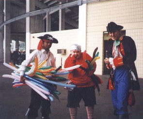 Entertaining at the Raymond James Stadium in Tampa, Florida